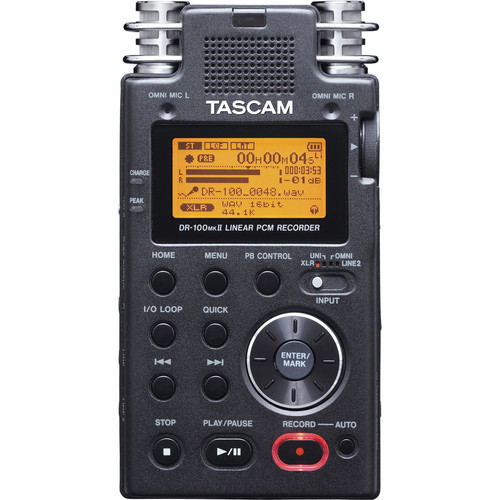 رکوردر صدا Tascam DR-100mkIII Linear PCM Recorder